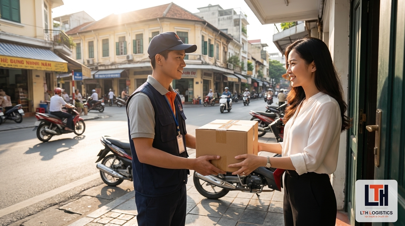 Hàng hóa sau khi thông quan sẽ được đưa về kho Việt Nam để khách hàng trực tiếp lấy hoặc LTH hỗ trợ giao tận nơi.