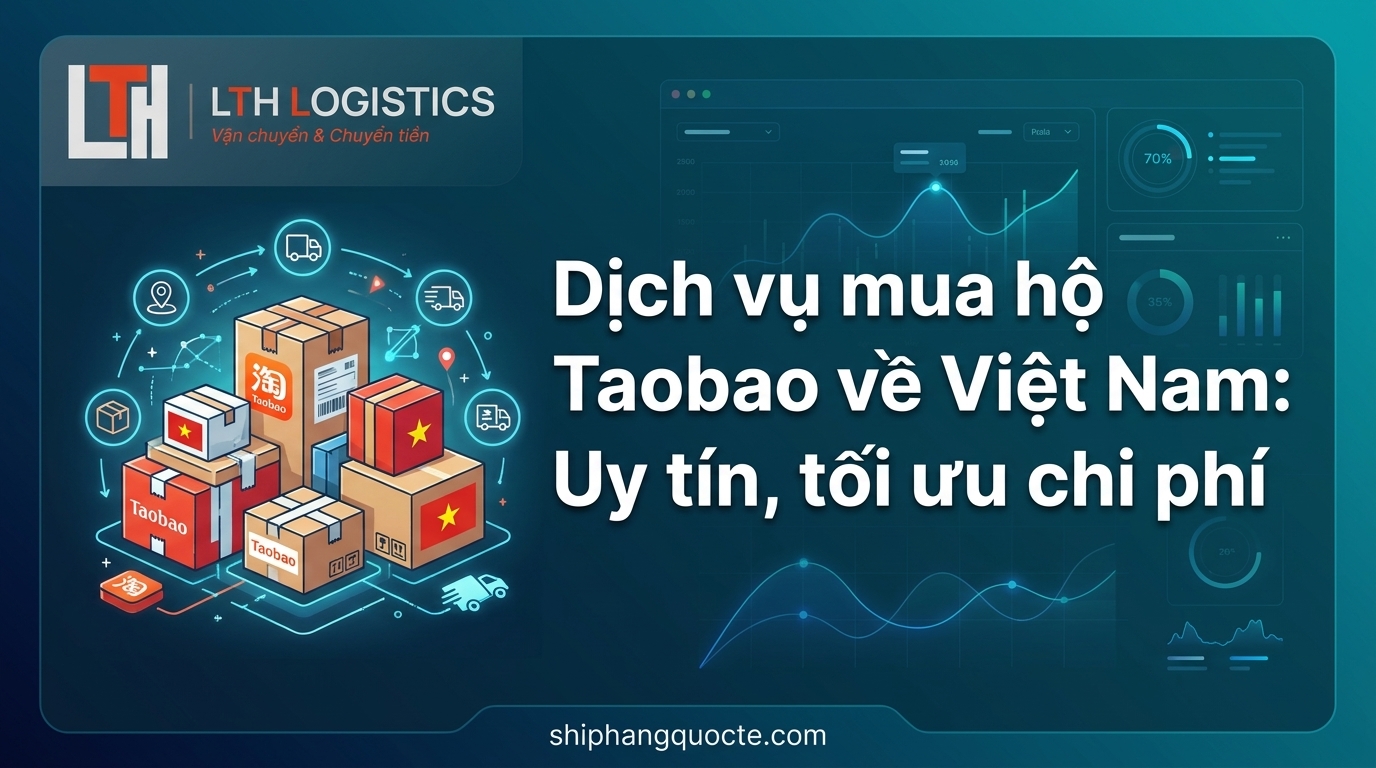 Dịch vụ mua hộ Taobao về Việt Nam: Uy tín, tối ưu chi phí