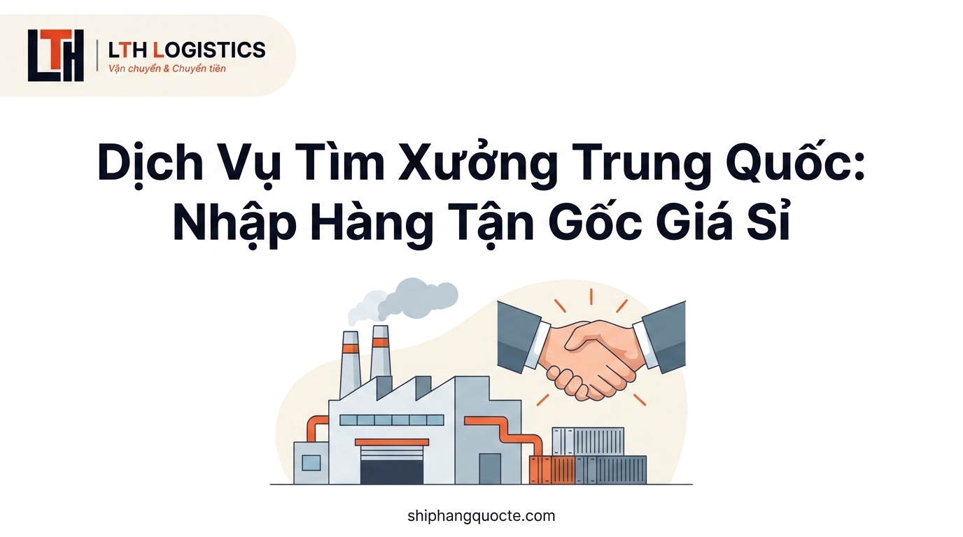 Dịch Vụ Tìm Xưởng Trung Quốc: Nhập Hàng Tận Gốc Giá Sỉ