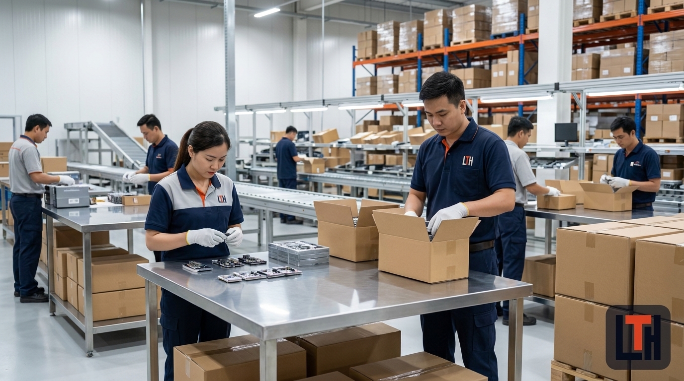 Sử dụng dịch vụ mua hộ giúp bạn có bước kiểm tra hàng hoá ngay tại kho Quảng Châu.