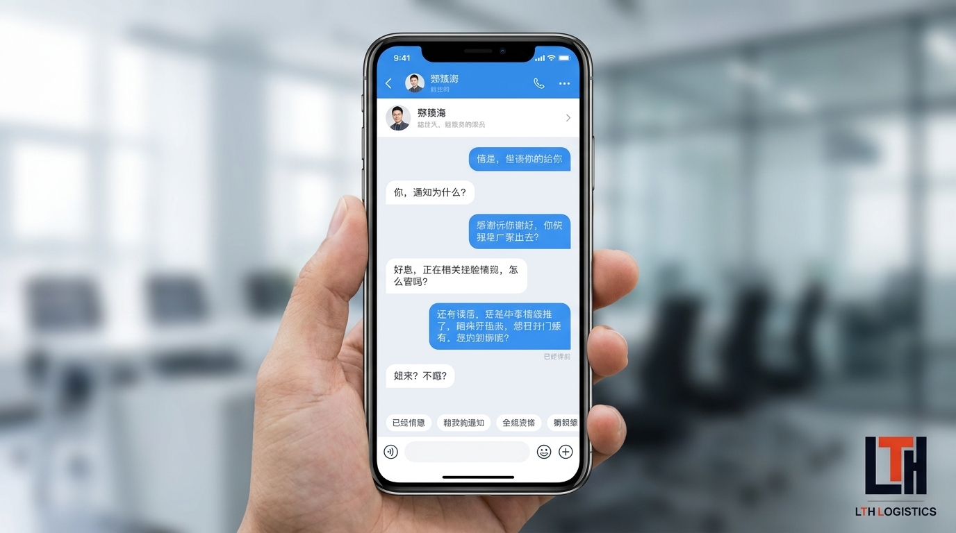 chat app interface mobile