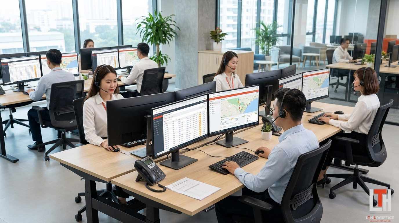 Đội ngũ LTH hỗ trợ khách hàng đặt hàng trực tuyến và qua điện thoại
