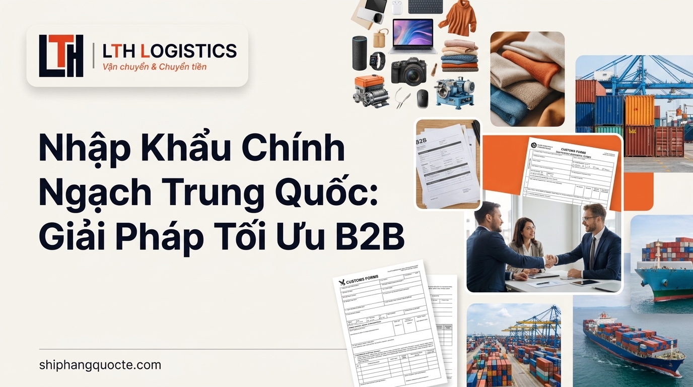 Nhập Khẩu Chính Ngạch Trung Quốc: Giải Pháp Tối Ưu B2B