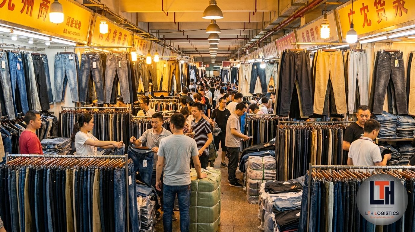 Guangzhou clothing wholesale market