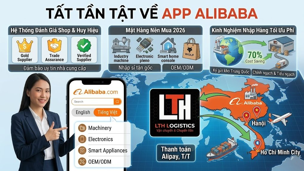 App Alibaba Là Giữ? Cách Đọc Đánh Giá Shop & Mặt Hàng Nên Mua 2026